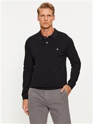 POLO 3089J3204 ΜΑΥΡΟ REGULAR FIT BENETTON