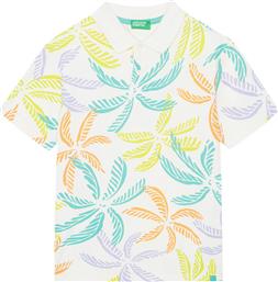 POLO 36Y4C301W ΕΓΧΡΩΜΟ REGULAR FIT BENETTON