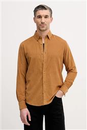 ΠΟΥΚΑΜΙΣΟ ΚΟΤΛΕ ΑΝΔΡΙΚΟ, ΧΡΩΜΑ: ΚΑΦΕ, 5T98UQ066 BENETTON