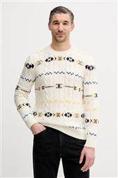 ΠΟΥΛΟΒΕΡ ΜΕ ΠΡΟΣΘΗΚΗ ΜΑΛΛΙΟΥ ΧΡΩΜΑ: ΜΠΕΖ, 13N7K10AW BENETTON