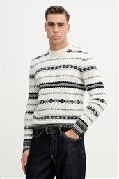 ΠΟΥΛΟΒΕΡ ΜΕ ΠΡΟΣΘΗΚΗ ΜΑΛΛΙΟΥ ΧΡΩΜΑ: ΜΠΕΖ, 18AYK10AP BENETTON