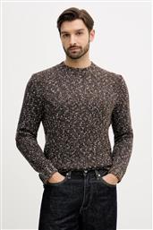 ΠΟΥΛΟΒΕΡ ΜΕ ΠΡΟΣΘΗΚΗ ΜΑΛΛΙΟΥ ΧΡΩΜΑ: ΚΑΦΕ, 10C3U108M BENETTON