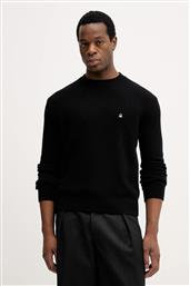 ΠΟΥΛΟΒΕΡ ΜΕ ΠΡΟΣΘΗΚΗ ΜΑΛΛΙΟΥ ΧΡΩΜΑ: ΜΑΥΡΟ, 1444U10AZ BENETTON