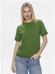 T-SHIRT 103CD102M ΠΡΑΣΙΝΟ REGULAR FIT BENETTON