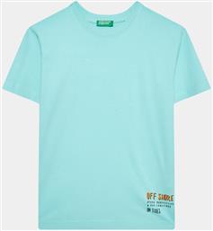 T-SHIRT 3096C10BL ΜΠΛΕ REGULAR FIT BENETTON