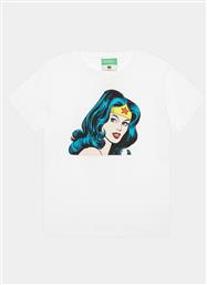 T-SHIRT 3096C10IO ΛΕΥΚΟ REGULAR FIT BENETTON