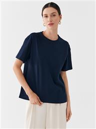 T-SHIRT 3096D102O ΣΚΟΥΡΟ ΜΠΛΕ REGULAR FIT BENETTON