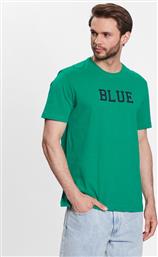 T-SHIRT 3096U105L ΠΡΑΣΙΝΟ REGULAR FIT BENETTON