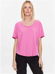 T-SHIRT 3BVXD1033 ΡΟΖ RELAXED FIT BENETTON