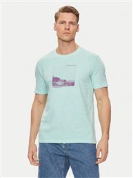 T-SHIRT 3F98U1092 ΠΡΑΣΙΝΟ REGULAR FIT BENETTON