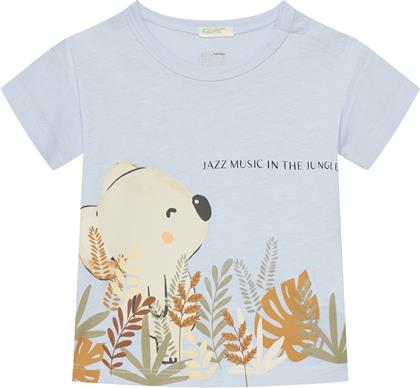 T-SHIRT 3I1XA105R ΓΑΛΑΖΙΟ BOXY FIT BENETTON