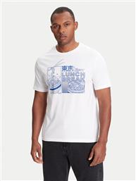 T-SHIRT 3I1XU10A4 ΛΕΥΚΟ RELAXED FIT BENETTON