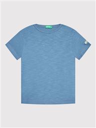 T-SHIRT 3MM5C103W ΜΠΛΕ REGULAR FIT BENETTON