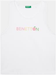 ΤΟΠ 3I1XGH00K ΛΕΥΚΟ REGULAR FIT BENETTON