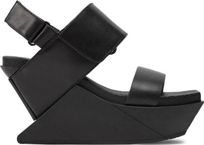 ΣΑΝΔΑΛΙΑ DELTA WEDGE SANDAL 1041301162 ΜΑΥΡΟ UNITED NUDE