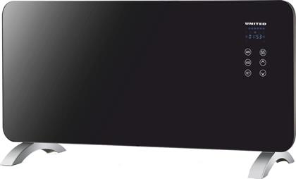 UHP-797 ΘΕΡΜΟΠΟΜΠΟΣ ΔΑΠΕΔΟΥ/ ΤΟΙΧΟΥ 2000W ΜΑΥΡΟ UNITED