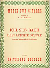 BACH J.S. - DREI LEICHTE STUCKE UNIVERSAL