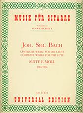 BACH J.S. - SUITE E-MOLL (BWV 996) UNIVERSAL