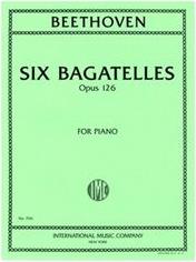 BEETHOVEN - BAGATELLES OP.126 UNIVERSAL