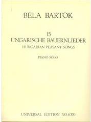 BELA BARTOK - HUNGARIAN PEASANT SONGS UNIVERSAL