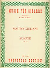 GIULIANI MAURIO- SONATE OP. 15 UNIVERSAL