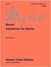 MOZART - VARIATIONS N.2 URTEXT UNIVERSAL