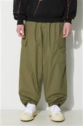 ΠΑΝΤΕΛΟΝΙ LOOSE CARGO PANT ΧΡΩΜΑ: ΠΡΑΣΙΝΟ, 30143.OLIVE UNIVERSAL WORKS