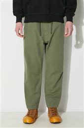 ΒΑΜΒΑΚΕΡΟ ΠΑΝΤΕΛΟΝΙ HI WATER TROUSER ΧΡΩΜΑ: ΠΡΑΣΙΝΟ, 30520.BIRCH UNIVERSAL WORKS