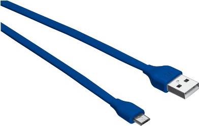 ΚΑΛΩΔΙΟ MICRO USB TO USB 1 M - FLAT ΜΠΛΕ (20136) URBAN REVOLT από το PUBLIC