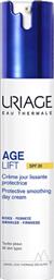 AGE LIFT PROTECTIVE SMOOTHING DAY CREAM SPF30 ΑΝΤΙΡΥΤΙΔΙΚΗ, ΑΝΤΗΛΙΑΚΗ ΚΡΕΜΑ ΠΡΟΣΩΠΟΥ ΗΜΕΡΑΣ ΥΨΗΛΗΣ ΠΡΟΣΤΑΣΙΑΣ ΓΙΑ ΣΦΡΙΓΗΛΟΤΗΤΑ & ΠΡΟΣΤΑΣΙΑ ΑΠΟ ΤΗ ΦΩΤΟΓΗΡΑΝΣΗ, ΚΑΤΑΛΛΗΛΗ ΓΙΑ ΟΛΟΥΣ ΤΟΥΣ ΤΥΠΟΥΣ ΕΠΙΔΕΡΜΙΔΑΣ 40ML URIAGE