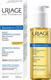 BARIEDERM DERMATOLOGICAL CICA-OIL ΛΑΔΙ ΠΡΟΣΩΠΟΥ - ΣΩΜΑΤΟΣ ΓΙΑ ΠΡΟΛΗΨΗ & ΔΙΟΡΘΩΣΗ ΡΑΓΑΔΩΝ - ΟΥΛΩΝ 100ML URIAGE