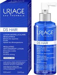 DS HAIR REGULATING ANTI DANDRUFF LOTION ΛΟΣΙΟΝ ΜΑΛΛΙΩΝ ΓΙΑ ΔΡΑΣΗ ΚΑΤΑ ΤΩΝ ΝΙΦΑΔΩΝ ΤΗΣ ΠΙΤΥΡΙΔΑΣ 100ML URIAGE