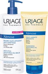 EAU THERMALE XEMOSE ΠΑΚΕΤΟ ΠΡΟΣΦΟΡΑΣ ANTI-ITCH SOOTHING OIL BALM 500ML & ΔΩΡΟ CLEANSING SOOTHING OIL 200ML URIAGE