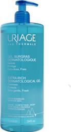 EXTRA RICH DERMATOLOGICAL GEL ΕΞΑΙΡΕΤΙΚΑ ΠΛΟΥΣΙΟ ΔΕΡΜΑΤΟΛΟΓΙΚΟ GEL ΚΑΘΑΡΙΣΜΟΥ ΓΙΑ ΠΡΟΣΩΠΟ & ΣΩΜΑ ΓΙΑ ΟΛΗ ΤΗΝ ΟΙΚΟΓΕΝΕΙΑ ΜΕ ΑΝΤΛΙΑ 1LT URIAGE