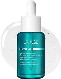 HYSEAC SKIN SERUM ANTI-BLEMISH BOOSTER ΟΡΟΣ ΠΡΟΣΩΠΟΥ ΠΟΥ ΔΡΑ ΕΝΑΝΤΙΑ ΣΕ ΑΤΕΛΕΙΕΣ ΠΟΥ ΠΡΟΚΑΛΟΥΝΤΑΙ ΑΠΟ ΤΟ ΑΓΧΟΣ 30ML URIAGE