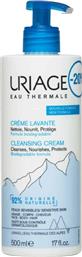 PROMO CLEANSING CREAM ΚΡΕΜΑ ΚΑΘΑΡΙΣΜΟΥ & ΘΡΕΨΗΣ ΓΙΑ ΠΡΟΣΩΠΟ, ΣΩΜΑ & ΜΑΛΛΙΑ, ΜΕ ΑΝΤΛΙΑ 500ML URIAGE
