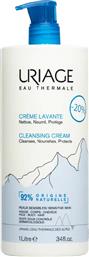 PROMO CLEANSING CREAM ΘΡΕΠΤΙΚΗ ΚΡΕΜΑ ΚΑΘΑΡΙΣΜΟΥ ΓΙΑ ΠΡΟΣΩΠΟ, ΜΑΛΛΙΑ & ΣΩΜΑ ΓΙΑ ΑΠΟΛΥΤΑ ΚΑΘΑΡΟ, ΑΠΑΛΟ & ΕΝΥΔΑΤΩΜΕΝΟ ΔΕΡΜΑ ΜΕ ΑΝΤΛΙΑ 1LT URIAGE