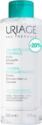 PROMO THERMAL MICELLAR WATER COMBINATION TO OILY SKIN ΙΑΜΑΤΙΚΟ ΝΕΡΟ ΠΡΟΣΩΠΟΥ - ΜΑΤΙΩΝ ΓΙΑ ΝΤΕΜΑΚΙΓΙΑΖ, ΚΑΤΑΛΛΗΛΟ ΓΙΑ ΜΙΚΤΗ ΠΡΟΣ ΛΙΠΑΡΗ ΕΠΙΔΕΡΜΙΔΑ 500ML URIAGE