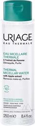 THERMAL MICELLAR WATER ΙΑΜΑΤΙΚΟ ΝΕΡΟ ΜΕ ΠΡΑΣΙΝΟ ΜΗΛΟ ΓΙΑ ΠΡΟΣΩΠΟ & ΜΑΤΙΑ, ΑΦΑΙΡΕΙ ΤΕΛΕΙΑ ΤΟ ΜΑΚΙΓΙΑΖ, ΜΙΚΤΗ ΠΡΟΣ ΛΙΠΑΡΗ ΕΠΙΔΕΡΜΙΔΑ 250ML URIAGE