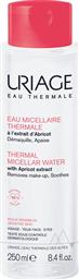 THERMAL MICELLAR WATER WITH APRICOT EXTRACT ΙΑΜΑΤΙΚΟ ΜΙΚΥΛΛΙΑΚΟ ΝΕΡΟ ΓΙΑ ΝΤΕΜΑΚΙΓΙΑΖ ΜΕ ΒΕΡΙΚΟΚΟ, ΚΑΤΑΛΛΗΛΟ ΓΙΑ ΕΥΑΙΣΘΗΤΕΣ ΕΠΙΔΕΡΜΙΔΕΣ 250ML URIAGE