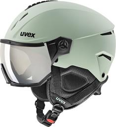 ΚΡΑΝΟΣ ΣΚΙ INSTINCT VISOR 56/6/260/90/03 ΠΡΑΣΙΝΟ UVEX