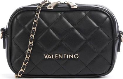 ΓΥΝΑΙΚΕΙΑ ΤΣΑΝΤΑ CROSSBODY ΚΑΠΙΤΟΝΕ ''OCARINA'' - 45LVBS3KK51R/OC ΜΑΥΡΟ VALENTINO