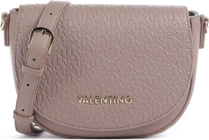 ΓΥΝΑΙΚΕΙΑ ΤΣΑΝΤΑ CROSSBODY ΜΕ ΑΝΑΓΛΥΦΟ ΛΟΓΟΤΥΠΟ ''FALAK RE'' - 45LVBS9C710/FAL TAUPE VALENTINO