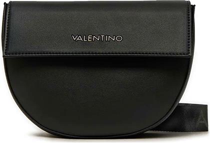 ΓΥΝΑΙΚΕΙΑ ΤΣΑΝΤΑ CROSSBODY ΜΕ ΜΕΤΑΛΛΙΚΟ ΛΟΓΟΤΥΠΟ - 46LVBS3XJ02/BIG ΜΑΥΡΟ VALENTINO