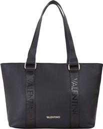 ΓΥΝΑΙΚΕΙΑ ΤΣΑΝΤΑ SHOPPER ΜΕ ΛΟΓΟΤΥΠΟ ''TWIG'' - 17LVBS8NQ01/TWI ΜΑΥΡΟ VALENTINO