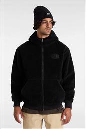 ΑΝΔΡΙΚΟ JACKET SHERPA ΜΕ ΚΟΥΚΟΥΛΑ ΚΑΙ ΚΕΝΤΗΜΕΝΟ ΛΟΓΟΤΥΠΟ ''WHITTLE'' - VN000JVTBLK1 ΜΑΥΡΟ VANS