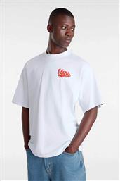 ΑΝΔΡΙΚΟ T-SHIRT ΜΕ PRINT ΚΑΙ ΛΟΓΟΤΥΠΟ LOOSE FIT ''LINEA'' - VN000KTEWHT1 ΛΕΥΚΟ VANS