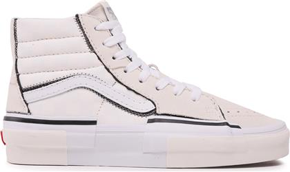 ΑΘΛΗΤΙΚΑ SK8-HI RECONST VN0005UKQJM1 ΕΚΡΟΥ VANS