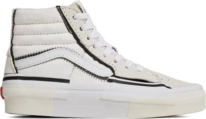 ΑΘΛΗΤΙΚΑ SK8-HI RECONST VN0005UKQJM1 ΛΕΥΚΟ VANS