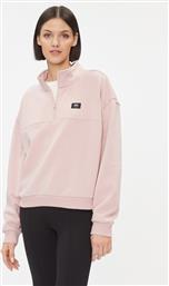 ΜΠΛΟΥΖΑ LEIGHTON MOCK NECK FLEECE VN000A5VZUL1 ΡΟΖ REGULAR FIT VANS